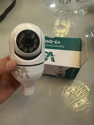 Câmera de Segurança Wifi sem fio Com Microfone e Alto-falante