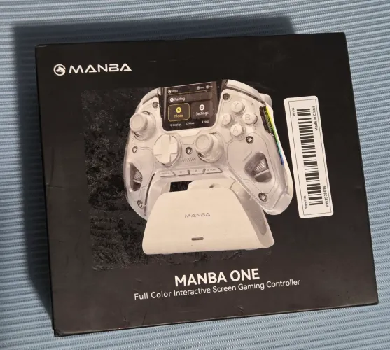 Controle Mamba One Ultimate Sem Fio Tela Lcd Bluetooth Cor Branco