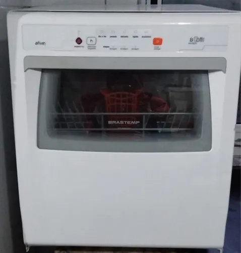 Lava-louças Brastemp Ative! 8 Serviços. Modelo BLF08