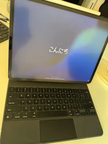 iPad Pro 12,9 M1 128gb com teclado e caneta original 