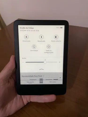 Kindle 11ª Geração 16GB - Perfeito para leitura em qualquer lugar