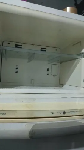 Sofá geladeira cama de casal com colchão grosso fogão 