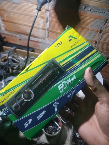 Rádio automotivo novo! Produto não está usado.