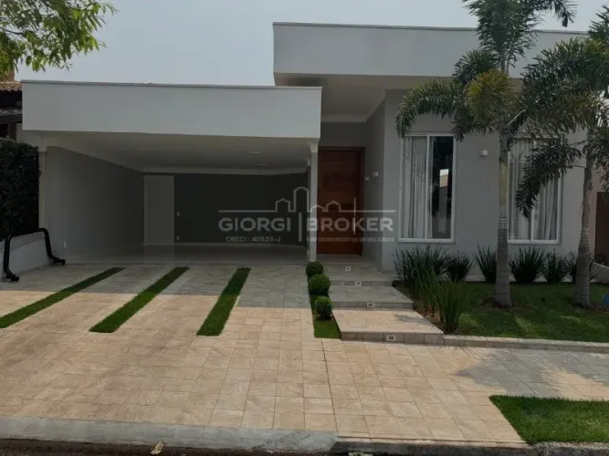 Espetacular Casa em Condomínio à Venda em Tanabi-SP, Bairro Condomínio Bosque Sul: 3 Quart