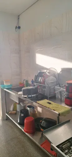 Pia cozinha industrial inox escovado igasol 2 metros
