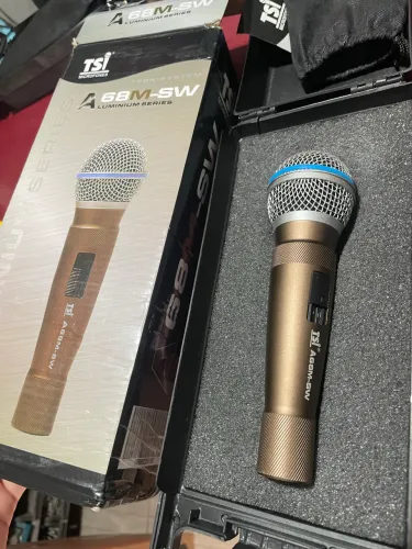Microfones novos na caixa (TSI, KADOSH,DYLAN)