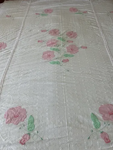 Colcha em Broderie