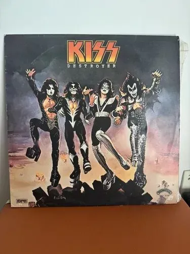 lp Vinil Destroyer Kiss nacional 1976 rel. em 1981 ZERADAÇO