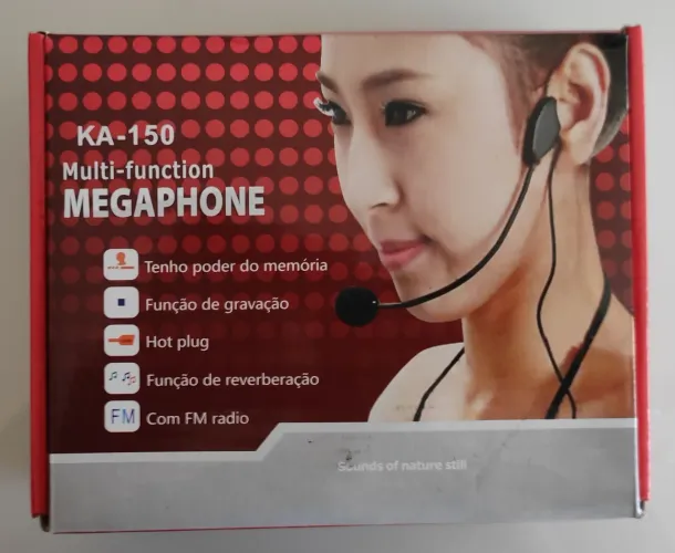 Megaphone KA 150 Preto