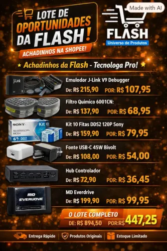 Achadinhos da Flash - Tecnologia Pro