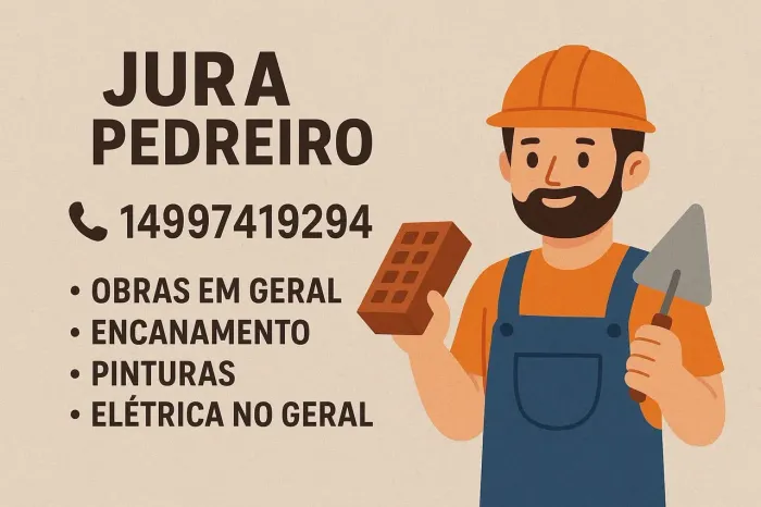 Jura Pedreiro Reformas no geral