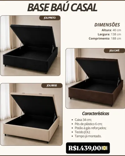 Base Baú casal