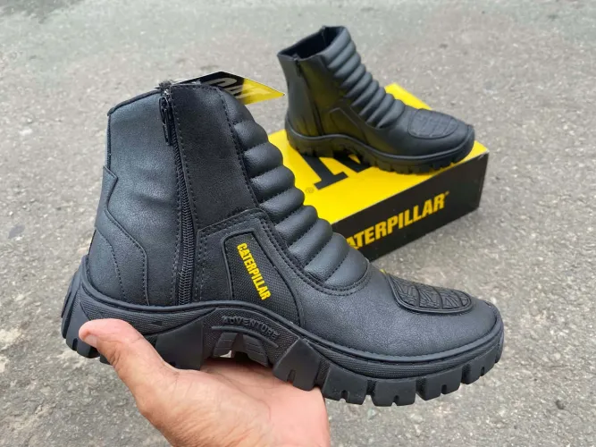 Botas Caterpillar motoqueiro 