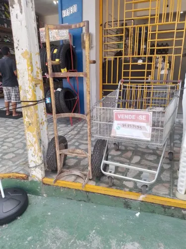 Vendo carrinho de compra