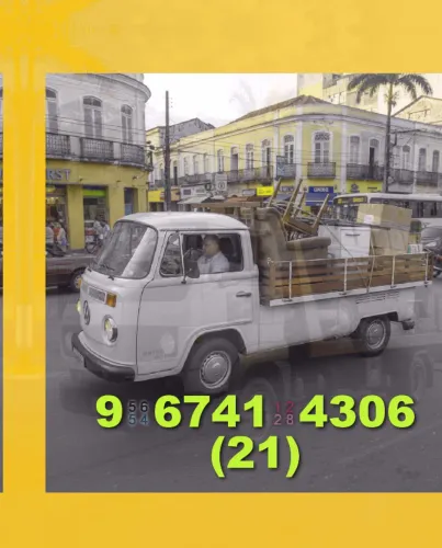 Frete urgente! Atendemos em vários bairros: Campo Grande, Bangu e Santa Cruz!