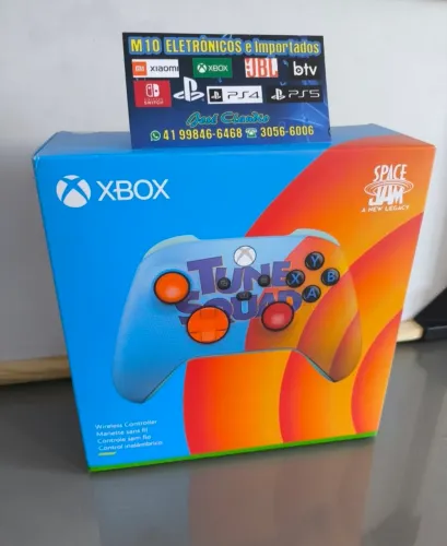 Controle sem fio Microsoft Xbox X - Space Jam Tune Squad Exclusivo
