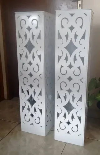 torre para entrada noiva mdf