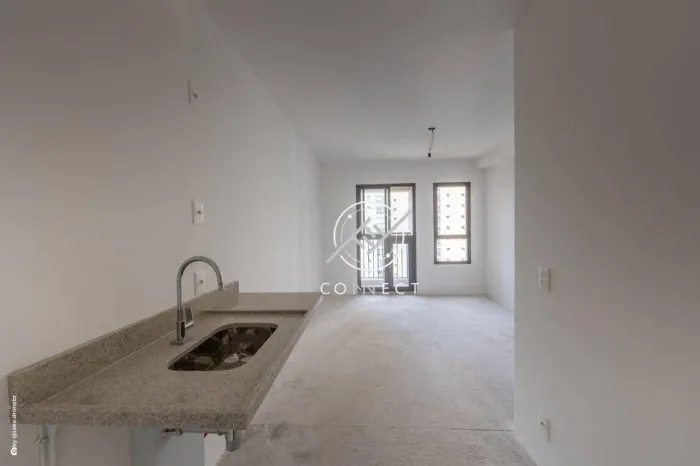 Studio com 1 dormitório à venda, 26 m² por R$ 310. - Brooklin - São Paulo/SP