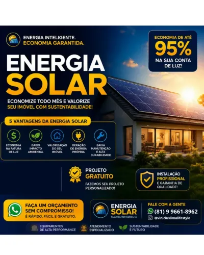 Energia Solar e Manutenção