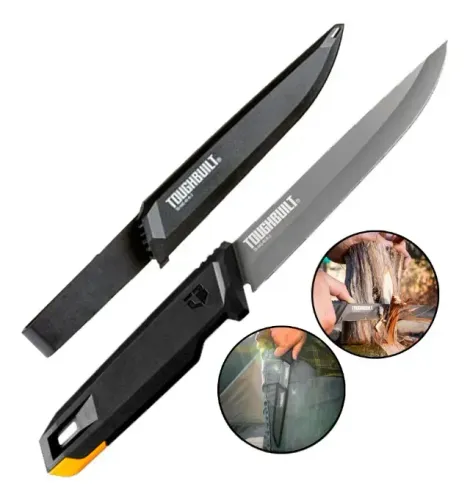 Faca Profissional 6 Com Bainha Tb-h4s-40-ik-2 Toughbuilt Cor Preto