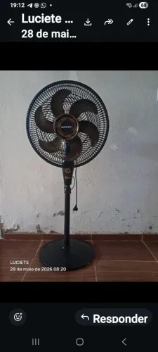 Ventilador com defeito
