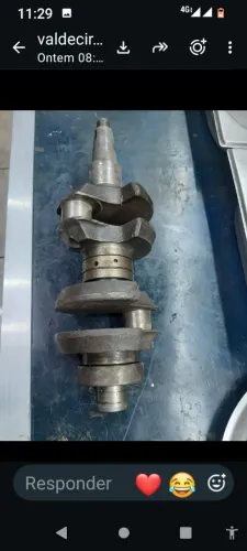 virabrequim yamaha 60 hp 4 tempos 2014 original sem soldas faço para todos motores