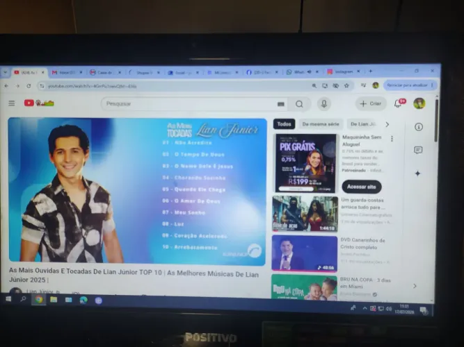 Pctv positivo i3 terceira geração 6gb 500gb