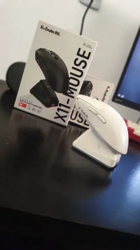 Mouse Gamer K-Snake X11 12000 DPI 1000Hz 3 Modos Novo Lacrado