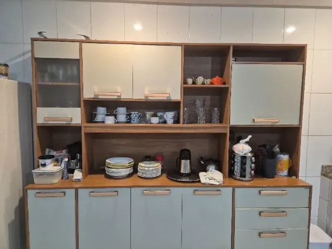 Armário de Cozinha Completo Modulado - Ótimo Estado