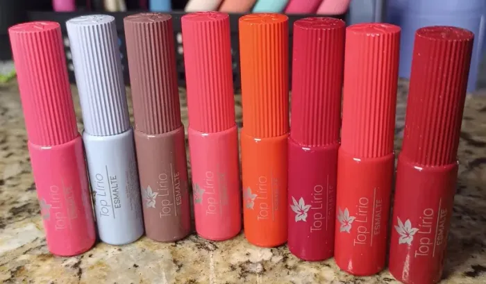Kit esmalte em gel Lirió 24 cores sortidas