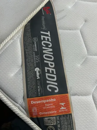 Colchão Castor Premium Tecnopedic Casal - Molas Pocket - Excelente Estado