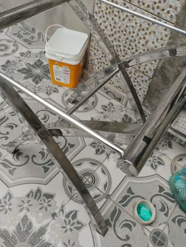 Base inox de mesa