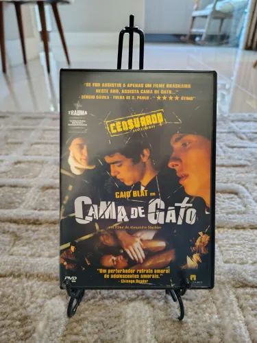Dvd Cama de Gato / A obra polêmica de Alexandre Stockler c/ Caio Blat
