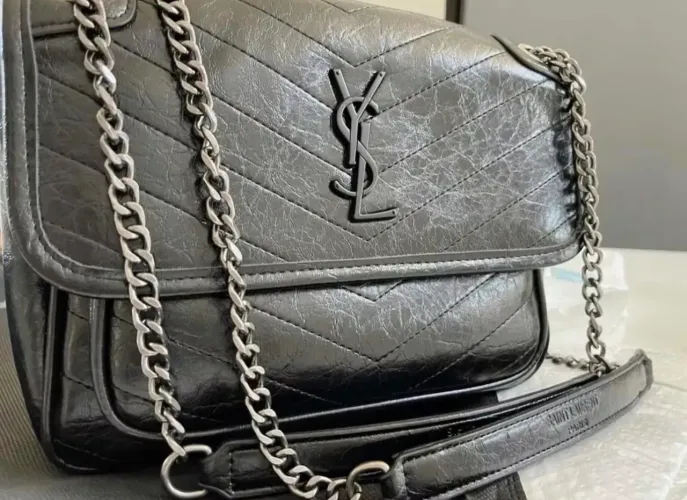Bolsa feminina Saint Laurent Large Niki - Nova 