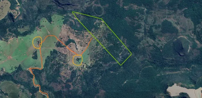 Vendo 11,5 alqueire (55 hectares) perto de Jataí (GO)