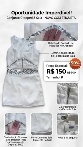 Conjunto Nunca usado