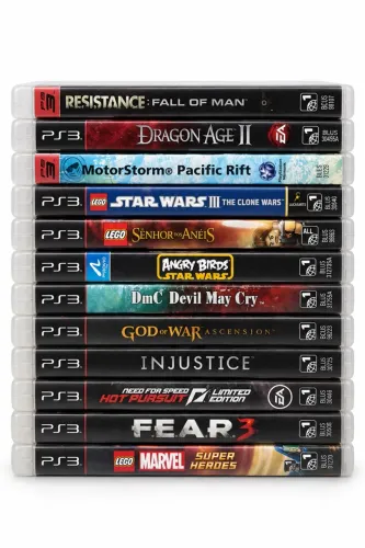 Lote com 12 jogos originais para PlayStation 3 (PS3)
