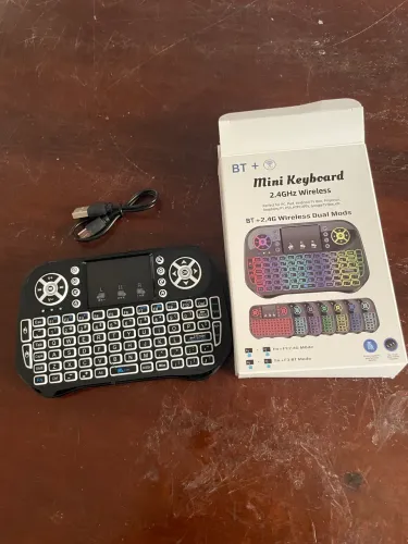 Mini teclado USB para jogo tv