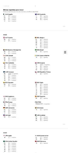 Figurinhas da copa