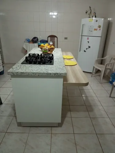 Ilha com bancada para cozinha