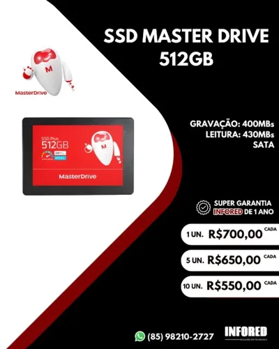 SSD Master Drive 512GB