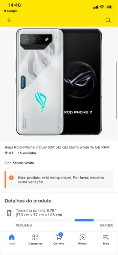 Rog phone 7 