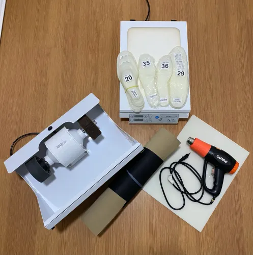 Kit Podotech para confecção de palmilhas ortopédicas