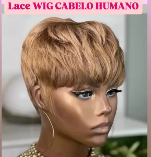LACE WIG CABELO HUMANO CURTINHO