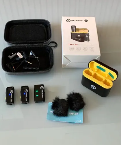 Microfone Hollyland Lark M1 - Uma semana de uso