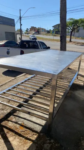 MESA LINEAR 100% INOX 3,00x1,20