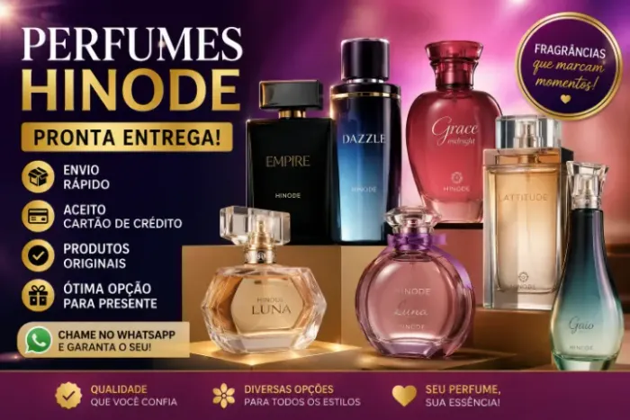 ? PERFUMES HINODE À PRONTA ENTREGA! ?