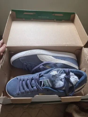 suede classic 21 puma azul