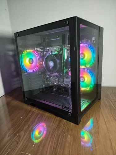 (Novo) PC Gamer Entrada Ryzen 5 5600GT - 16Gb Ddr4 - SSD 512Gb