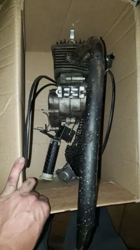 Bicicleta motorizada.. motor 80cc